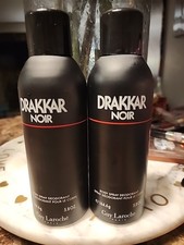 Drakkar Noir by Guy Laroche for Men - 5.8 oz Body Spray Lot of 2  