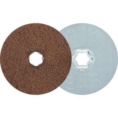 Pferd Combiclick Non-Woven Disc 10 Pc. 4-1/2 Inch Dia. 280 Grit Very Fine 48133