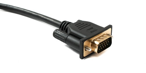 SYSTEM-S D Sub15 Kabel 50 cm HD VGA 15 Pin Stecker zu Stecker DB15 Winkel Right - Bild 4 von 4