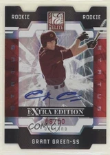 2009 Donruss Elite Extra Edition Status Signatures 8/50 Grant Green #67 Auto 9wb