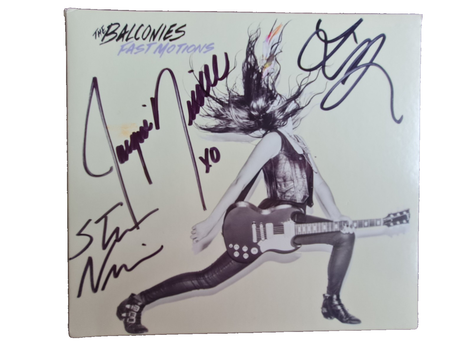 The Balconies - Fast Motions - CD - Signed Edition