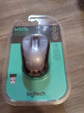 Logitech - M325s Wireless Optical Ambidextrous Mouse - Silver - Brand New