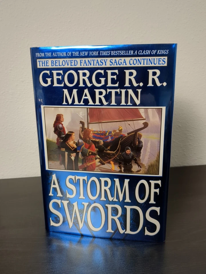 Game of Thrones 1st Edition Print George R.R. Martin Lot Feast for Crows Storm + - Image 3 of 4