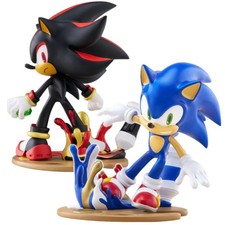 Juego de 2 figuras de Sonic the Hedgehog & Shadow the Hedgehog Palé.