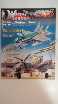 Wing Master -Luftfahrt, Modellbau, Historie Nr.39 Heft April/Mai 2008, Nickel, H