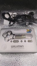 Sony Walkman WM-FX877 Silver Portable Cassette Player AM/FM Radio