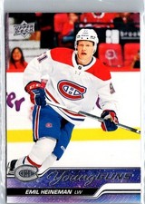 2024-25 Upper Deck Young Guns Emil Heineman RC #720