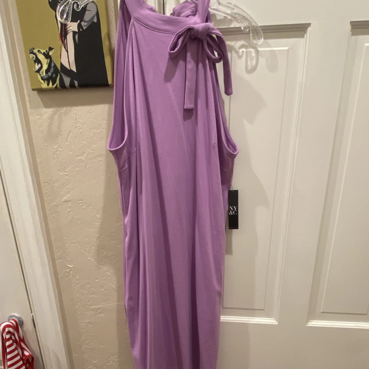 new york and company purple dress New York & Company | Dresses | Purple Bodycon Dress With Detail