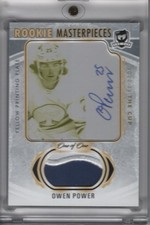 2022-23 The Cup Owen Power Printing Plate Rookie Patch Auto 1/1 RPA Sabres