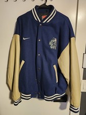 VTG Nike 2001 All Star Game Seattle Mariners Wool Leather Varsity Jacket Large