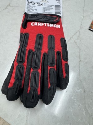 CRAFTSMAN Medium Red Polyester Mechanical repair Gloves 1 -Pairs M