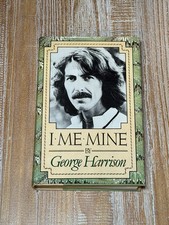 George Harrison I Me Mine 1980 First Edition Beatles Collectible Book