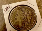1885 Silver Morgan Dollar Coin