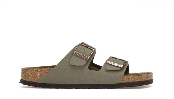 Birkenstock Arizona Birkibuc Sandals Stone Men's Size 10 US / 43 EU