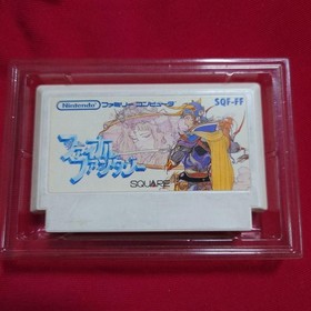 Final Fantasy 1 NES SQUARE Nintendo Famicom With Box from Japan Used Rare