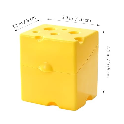 Sliced Cheese Storage Container, Cute Butter Block Fridge Refrigerator Bacon - Picture 5 of 7