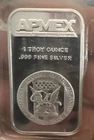 1 Troy Oz .999 Fine Silver Bar APMEX Sealed