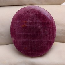 31.00 Cts Natural Ruby Untreated 22mmx20mm Oval Cabochon Dazzling Loose Gemstone