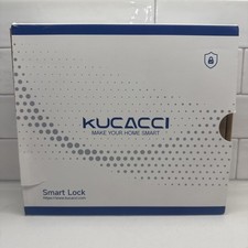 Kucacci Keypad Smart Home Door Lock Keyless App Fingerprint Lock Waterproof NEW