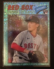 Connelly Early 2026 Topps Heritage Chrome #228 Light Blue Sparkle ✨ ~ Red Sox RC