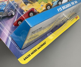 1994 Galoob Micro Machines #12 Decades The 60's + Mini Scale Car Figurines RARE