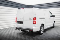 Mittlerer Diffusor Heckansatz DTM Look FüR Citroen Jumpy Mk3 HeckschüRze Schwarz