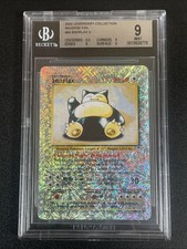 Pokemon TCG BGS 9 SNORLAX 64/110 Legendary Co...