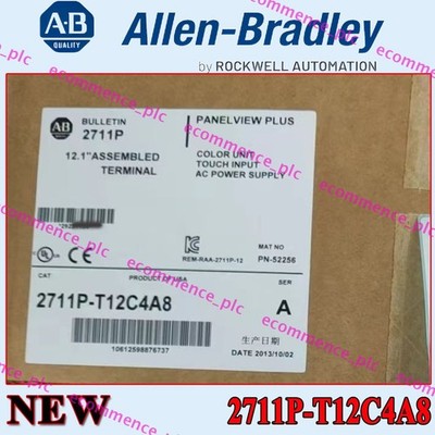 AB 2711P-T12C4A8 /A New Film HMI PanelView Plus 6 1250 Touch Color 12.1''