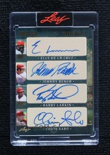 2025 Leaf Seasons in the Sun Holo Bronze 1/10 Elly De La Cruz Auto HOF 05x8