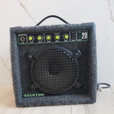 Quantum 20 Guitar Amplifier Practice Amp 20W Vintage EQ Tested Working