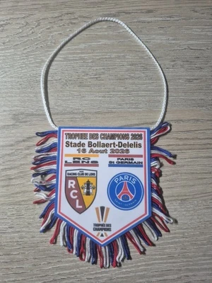 FANION Finale TROPHEE des CHAMPIONS 2026 RC LENS - PARIS PSG - Photo 1/2