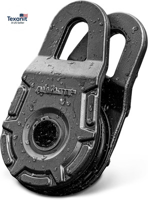 Forged Snatch Block (18 Ton Work Load) Extreme Recovery Winch Pulley System for