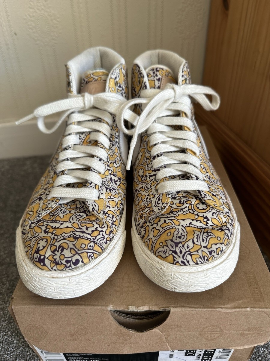 Nike Vintage Liberty Blazers Floral Hi Top 529087-700 Womens UK