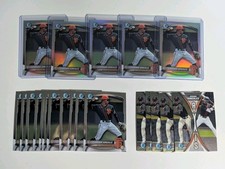 Josuar Gonzalez 2025 Bowman Draft Lot of 20 Chrome Prospect Giants