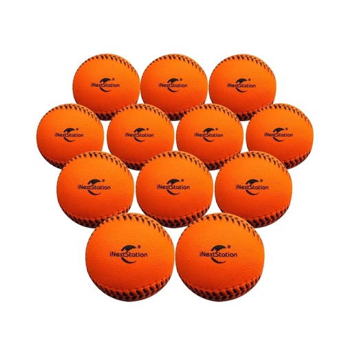 Foam Baseballs - 12 Pack Practice Baseballs, 9 Inch Perimeter, Soft for Kids ...
