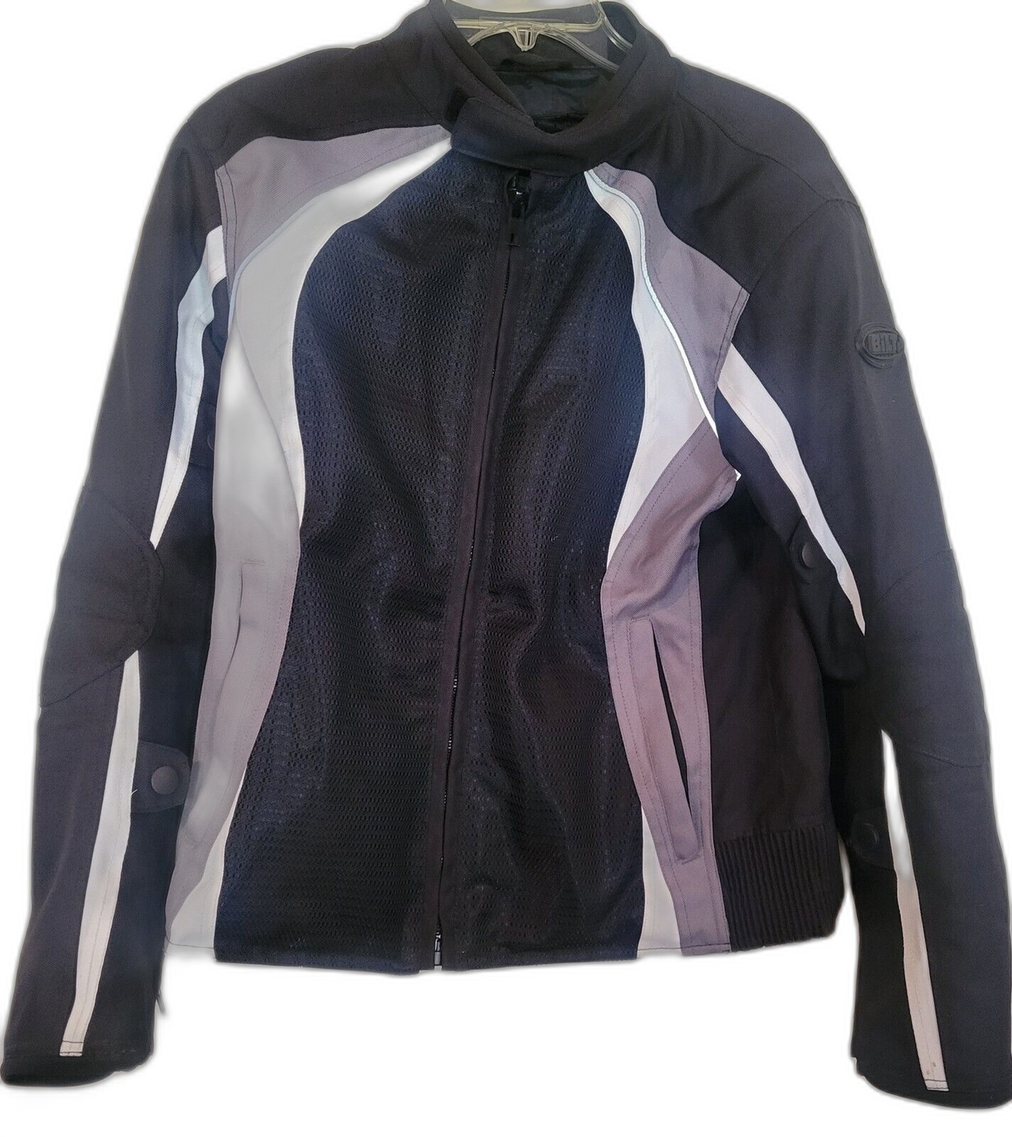 Bilt Padded Polyester Motorcycle Jacket Womens Si… - image 1