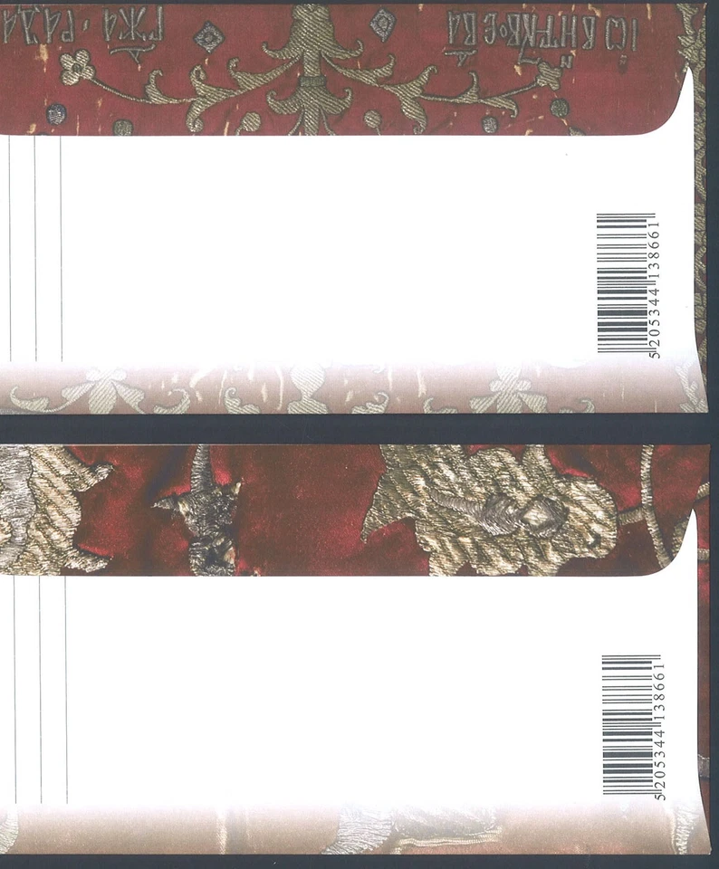 GREECE 2014, ATHOS B, EMBROIDERY, set of 2 FDCs, MNH - Image 2 of 2