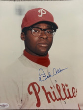 DICK ALLEN 1964 PHILADELPHIA PHILLIES SIGNED AUTOGRAPHED CLASSIC 8X10 HOF 25