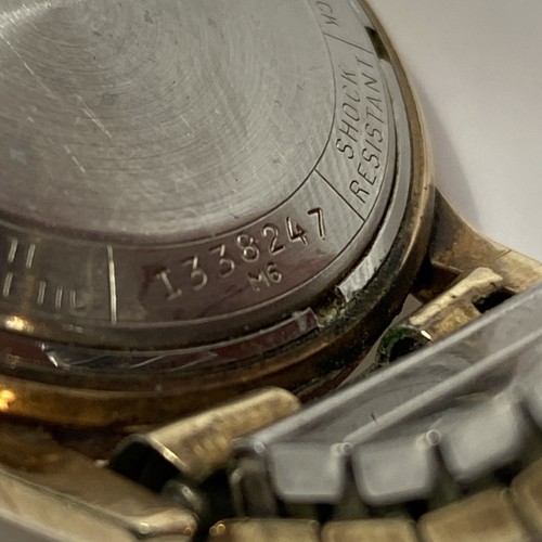 VINTAGE BULOVA UOMO 10K LAMINATO ORO LUNETTA PLACCATO QUADRANTE TESTURIZZATO CARICA AUTOMATICA E FUNZIONANTE! - Foto 11 di 12