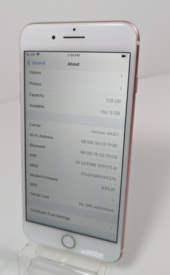 Apple iPhone 7 Plus 128GB-Unlocked- Bad Taptic Engine SCREEN BTN