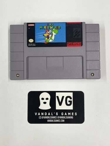 SNES - Super Mario World Super Nintendo Cart Only #2939