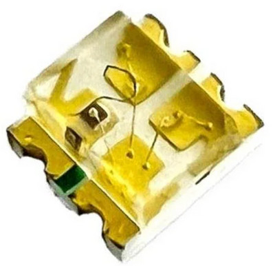 Pack of 10 SM0807SBC  LED Super Red/Green 640/575 NM 1