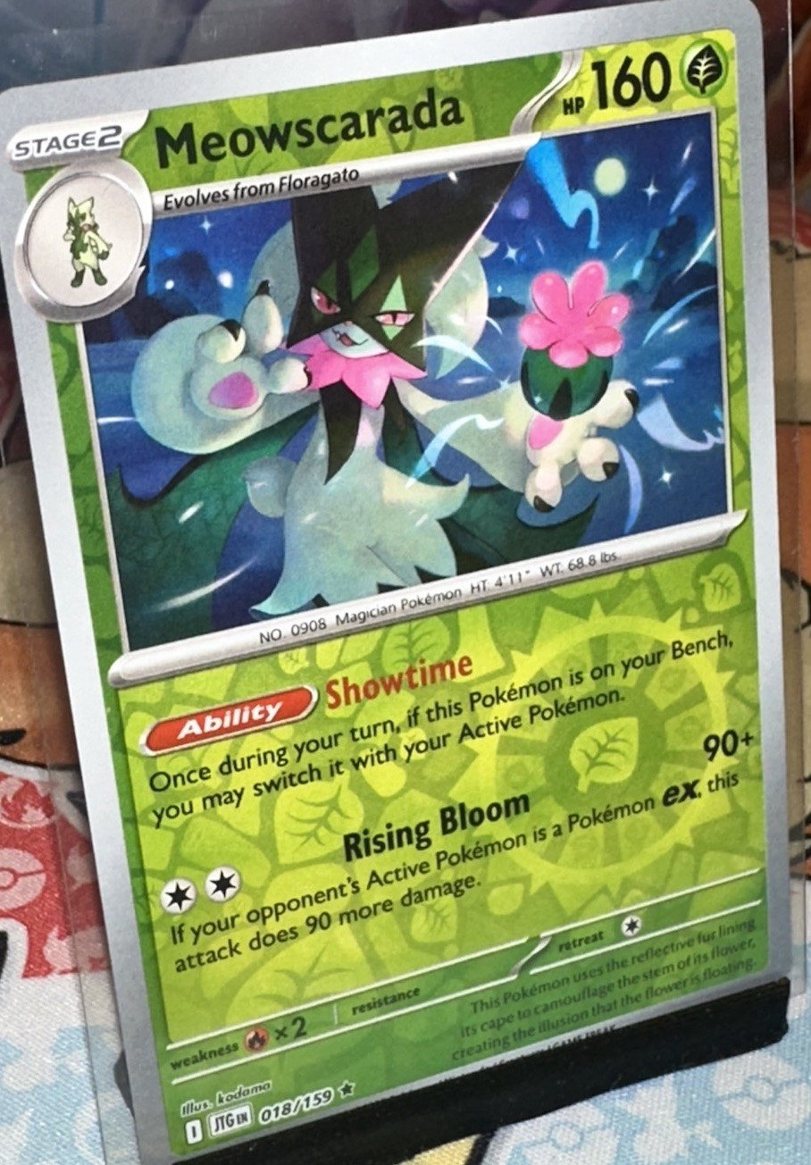 Meowscarada 018/159 - Journey Together - Reverse Holo - NM