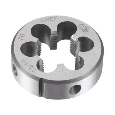 13/16''-20 UNEF Alloy Steel Machine Thread Round Threading Die Hand Tools