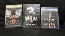 Brand New Scream 2-4 Movie Lot DVD Blu-Ray Horror Franchise Bundle