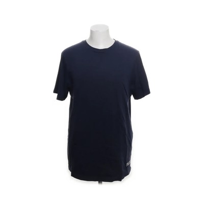 Franklin & Marshall, T-shirt, Größe: L, Blau, Baumwolle, Einfarbig, Herren #1Ie