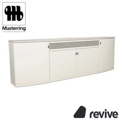 Musterring Kira Holz Sideboard Weiß Grau - Bild 1 von 4