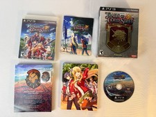 Trails of Cold Steel Lionheart Edition PS3 Game Art Book Pin Tested - Box Wear