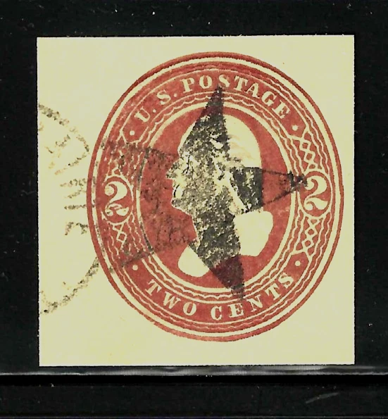Cut Square Used US Back of Book Postal Cards & Stationery for sale