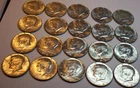 1968 D 20 UNCIRCULATED 40% SILVER KENNEDY HALF DOLLARS 50 CENTS LOT COIN ROLL